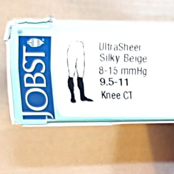 Brand New *** JOBST *** KNEE HIGHS / Ulltra Sheer Silky Beige (9.5-11) - Picture 2 of 3